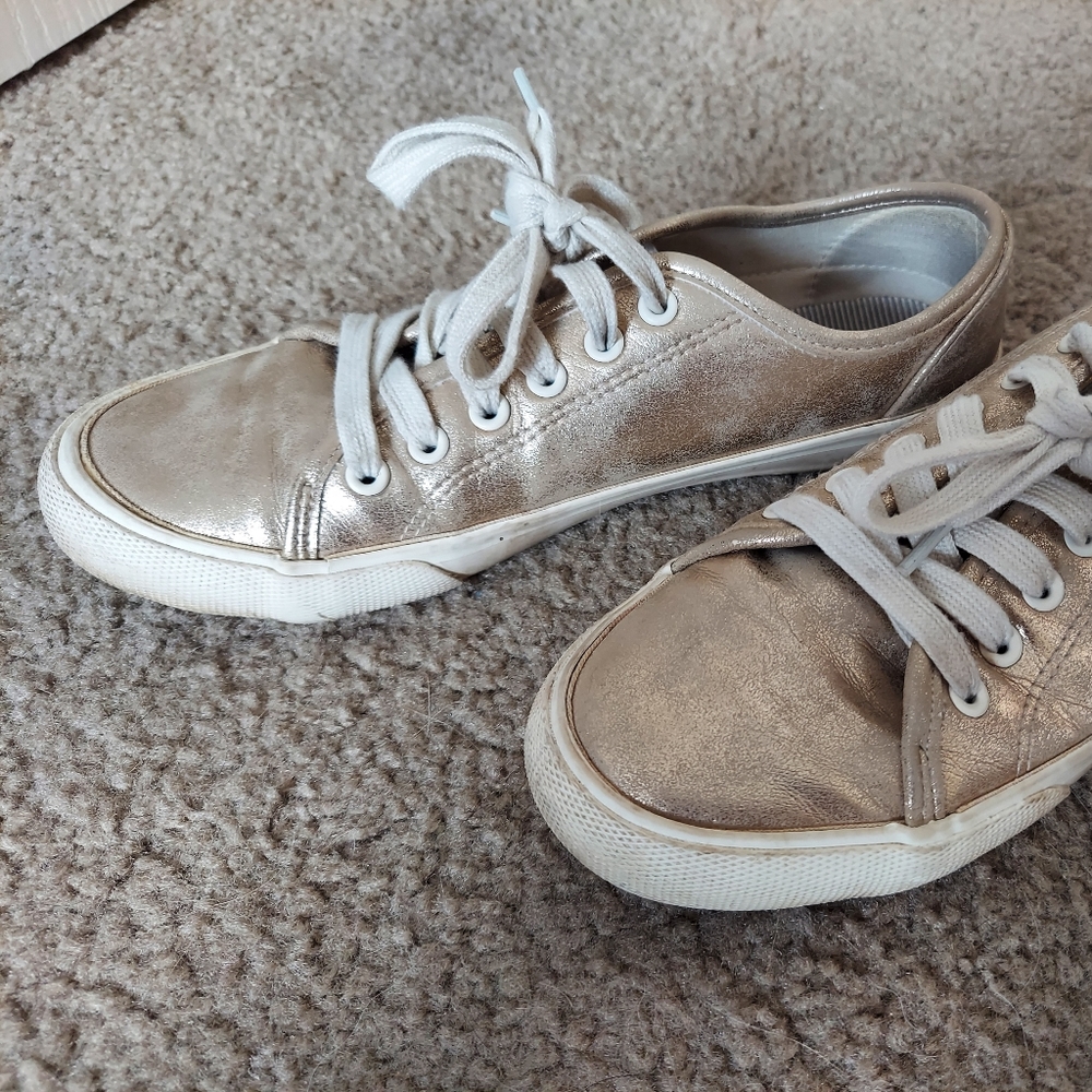 Gold Sneakers